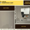 hanging mirror service in MOrrisville, Nc by Local Handyman Cary