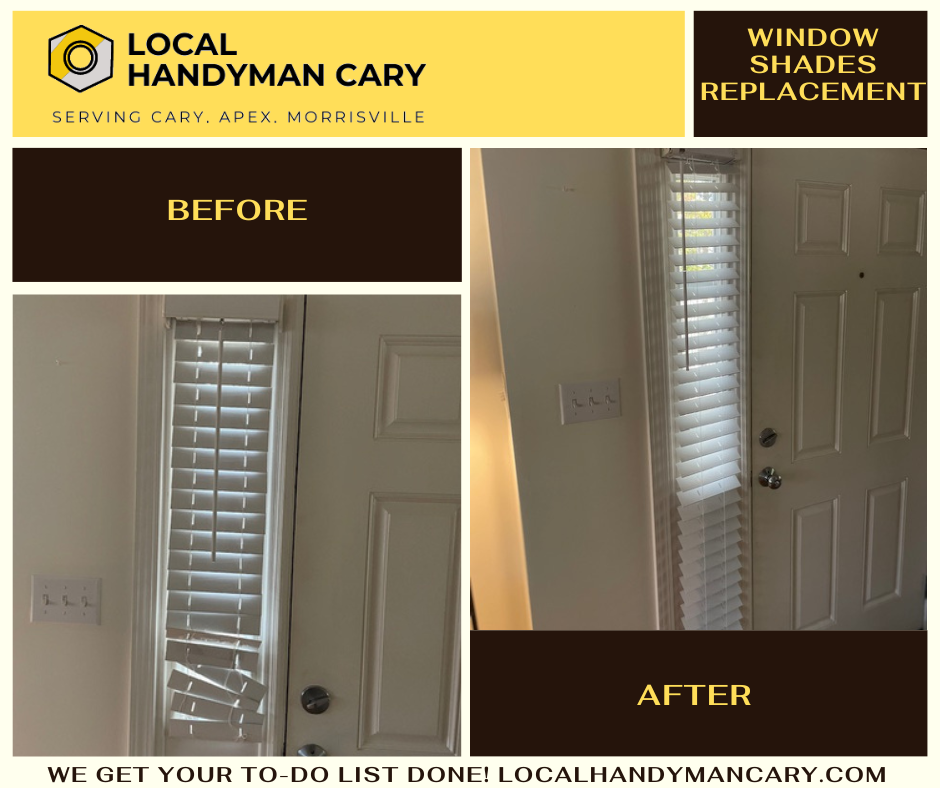 Replacement of Windows Blinds