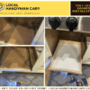 kitchen cabinet pull-out drawer installation in Cary, NC
